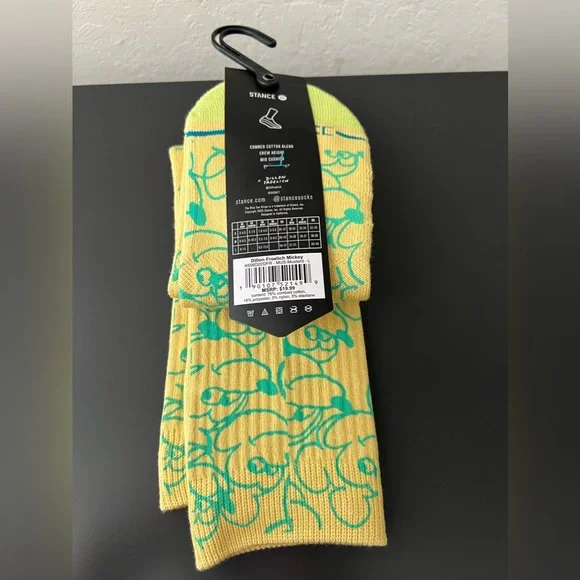 Stance Disney Mickey Mouse Dillon Froelich Crew Socks Art Mens Size Large - Picture 3 of 3